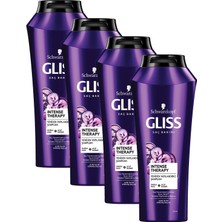 Schwarzkopf Glıss Intense Theraphy Şampuan 500 ml x 4 Adet