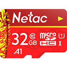 Netac Tf Micro SD 32GB Hafıza Kartı U1 C10 (Yurt Dışından)