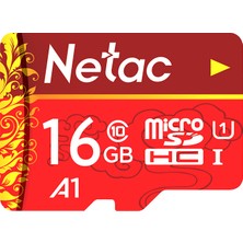 Netac Tf Micro SD 16GB Hafıza Kartı U1 C10 Trafik (Yurt Dışından)