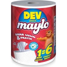 Maylo Dev Içten Çekmeli 600 Yaprak Rulo-1 Paket