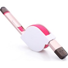Go Mobile GM-CCM-01 Makaralı Lightning - Micro USB Kablo