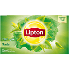 Lipton Bardak Poşet Yeşil Çay Sade 20'Li