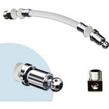 İz Yapı Asma Klozet Krom Uçlu Taharet Borusu 65 mm