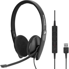 Sennheiser SC 160 USB CTRL Kablolu Çağrı Merkezi Kulaklığı