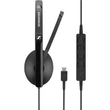 Sennheiser SC 130 USB CTRL Kablolu Çağrı Merkezi Kulaklığı