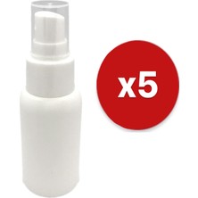 Dasqua 50 ml Boş  Dezenfektan ve Kolonya Cep Şişesi