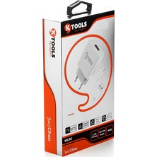 Ktools Life 12W Adaptör 2.4A 1m Micro USB Kablo Hızlı Şarj Cihazı