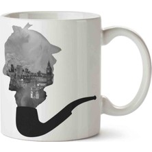 Art Hediye Sherlock Holmes Pipo Kupa Bardak