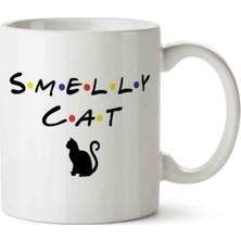 Art Hediye Smelly Cat Kedi Kupa Bardak