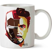 Art Hediye Tony Stark Iron Man En Çok Satılan Kupa Bardak