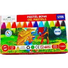 Trix 12 li Kapaklı Lüks Pastel Boya T-880