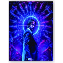 Caka Tablo   Ahşap Tablo John Wick 3 Circleof Barrels