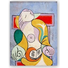 Caka Tablo   Ahşap Tablo La Lecture, 1932 by Pablo Picasso