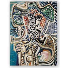 Caka Tablo   Ahşap Tablo Musketeer with Sword, 1972 by Pablo Picasso