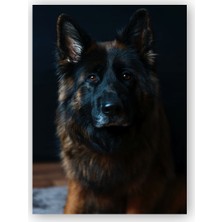 Caka Tablo   Ahşap Tablo Kahverengi Siyah K 9