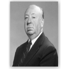 Caka Tablo   Ahşap Tablo Alfred Hitchcock Efsane Yönetmen