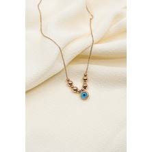 Semiz Kuyumculuk Dorica Toplu Sade Altın Kolye