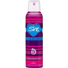 She Sexy Bayan Deodorant 150 ml X3