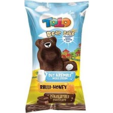 Toto Bear Kek Ballı Süt Kremalı Çikolatalı Kek 40 gr x  24 (1 Kutu)