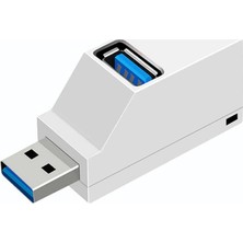 Alfais 4421 USB Hub 3 Port 2.0 3.0 Çoklayıcı Switch