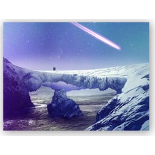 Caka Tablo   Ahşap Tablo Gelecek Yıldızlar Dünya Dışı Gezegen