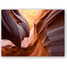 Caka Tablo   Ahşap Tablo Arizona Antilop Kanyonu