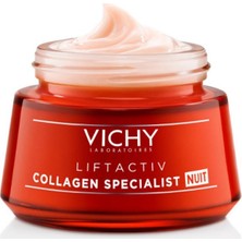 Vichy Liftactiv Collagen Specialist Night 50ML |  Gece Bakım Kremi