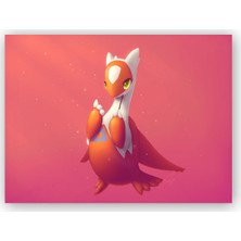 Caka Tablo   Ahşap Tablo Latias Pokemon