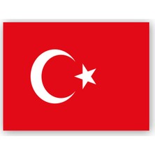 Caka Tablo   Ahşap Tablo Türk Bayrağı