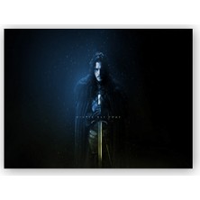 Caka Tablo   Ahşap Tablo Game of Thrones Winter Has Come