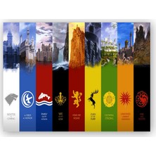 Caka Tablo   Ahşap Tablo Gane of Thrones Tüm Milletler