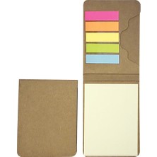 Notyaz Geri Dönüşümlü Kartvizit Cepli Mini Notebook