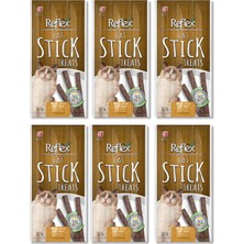 Reflex Tahılsız Dana Etli Stick Kedi Ödül Maması 3 x 5 gr x 6 Adet