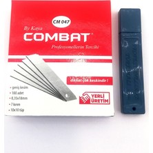 Combat Eko Maket Bıçağı Yedeği 18 mm Geniş 100'LÜ