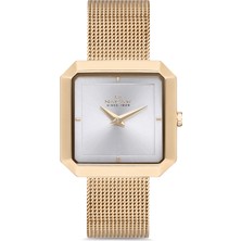 Nacar Sarı Metal Kadın Kol Saati