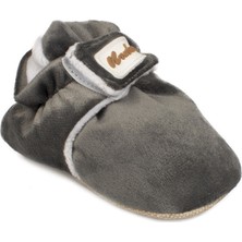 Newborn 1010İ Baby Bootie Velvet Çocuk Panduf