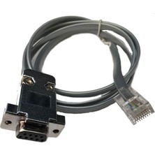 Ars Bağlantı Kablosu RS232 To Rj 45 Rs 232 To Rj 45 1m Gri