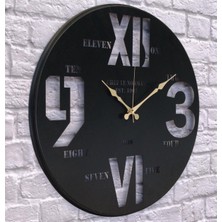 Markakanvas Metal Duvar Saati MKS995A2