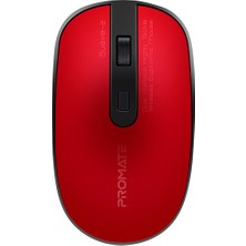 Promate Suave-2 Kablosuz Wireless Optik Mouse Nano Alıcılı Ayarlı 1600 DPI Alüminyum