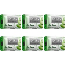 Evissa Aloe Vera Güzellik Sabunu 100GR x 6