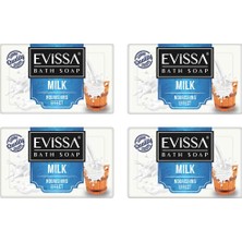 Evissa Süt Banyo Sabunu  150 gr x 4