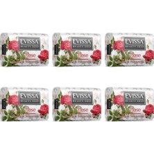 Evissa Rose-Gül Sabun 75GR x 6