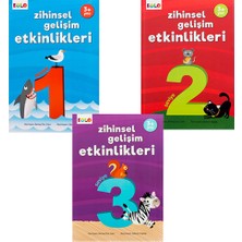 Pedagog Onaylı 3 Yaş Zihinsel Gelişim Seti 3 Kitap