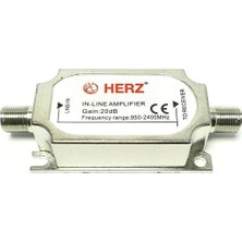 Herz 20DB In-Line Amplifier Kablo Sinyal Yükseltici