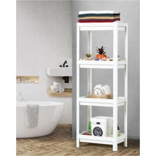 Shelf Unit Banyo Rafı Mutfak Rafı Balkon Rafı Organizer Raf Dolap