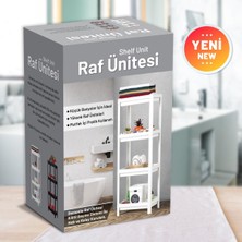 Shelf Unit Banyo Rafı Mutfak Rafı Balkon Rafı Organizer Raf Dolap