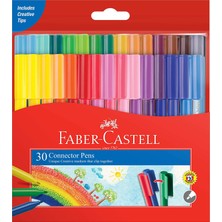 Faber-Castell Eğlenceli Keçeli Kartlı 30 lu Set