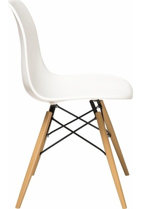 Dorcia Home Beyaz Eames Sandalye