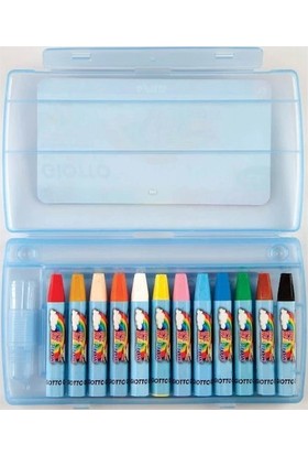 Giotto Big Rainbow Altıgen Yağlı Pastel Boya 12'li