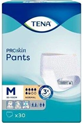 Tena Proskin Pants Normal Emici Külot Medium 30'lu 5.5 Damla M